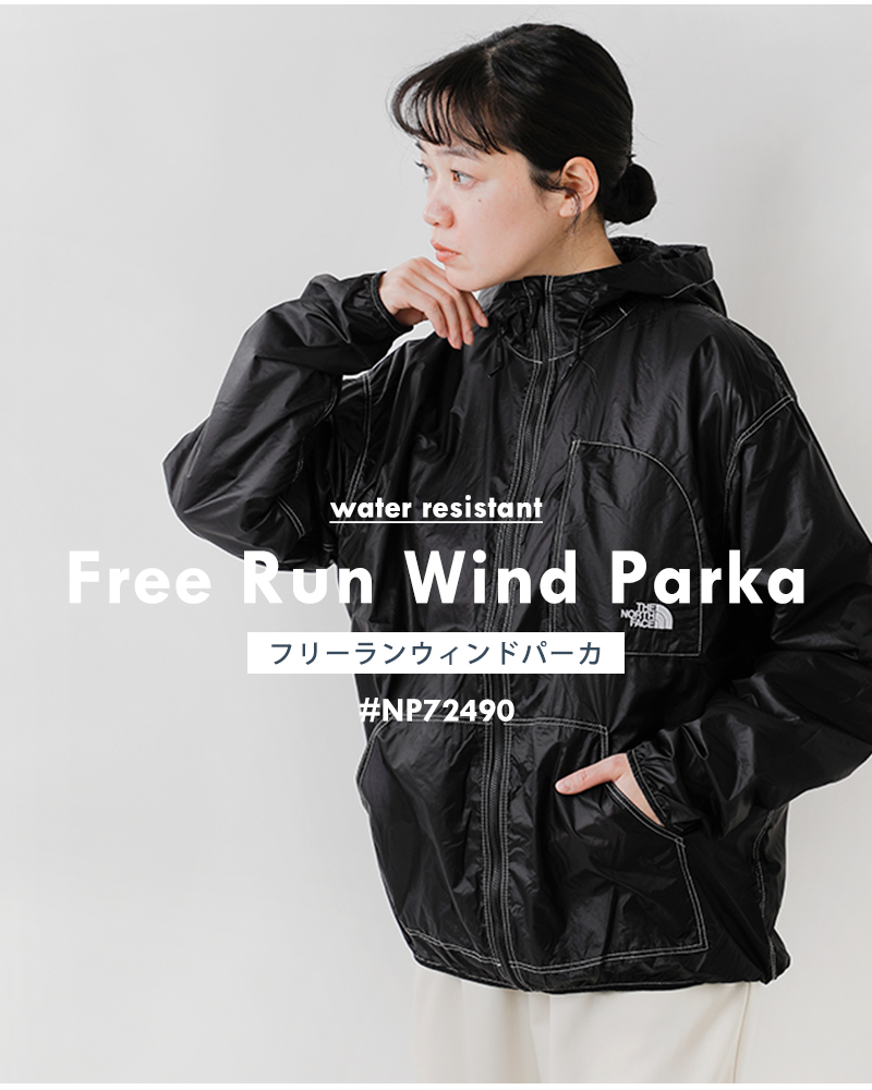 ASK availability First)THE NORTH FACE Free Run Wind Parka