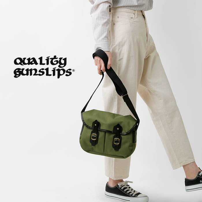 QUALITY GUNSLIPS(クオリティーガンスリップス)600デニールPVCソフィーバックポケットショルダーバッグS nqg0853p