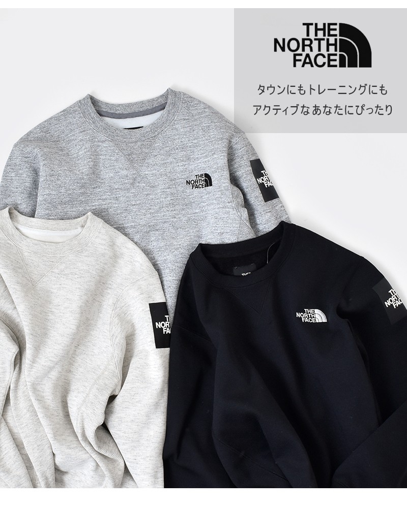 THE NORTH FACE ノースフェイス スクエアロゴクルーネックプルオーバー Square Logo Crew nt61931