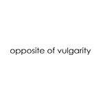 opposite of vulgarity