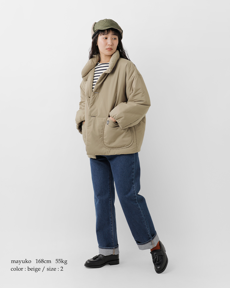 ORCIVAL(オーチバル・オーシバル)インサレーションスタンドカラーブルゾンor-a0580btt-25aw