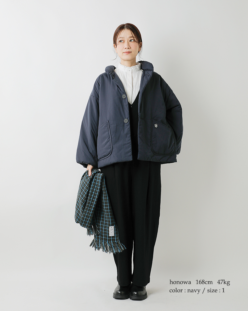 ORCIVAL(オーチバル・オーシバル)インサレーションスタンドカラーブルゾンor-a0580btt-25aw