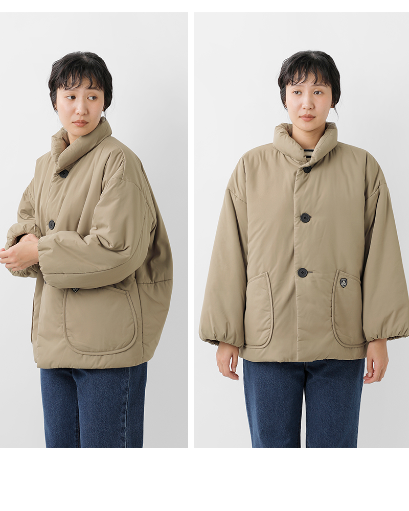 ORCIVAL(オーチバル・オーシバル)インサレーションスタンドカラーブルゾンor-a0580btt-25aw