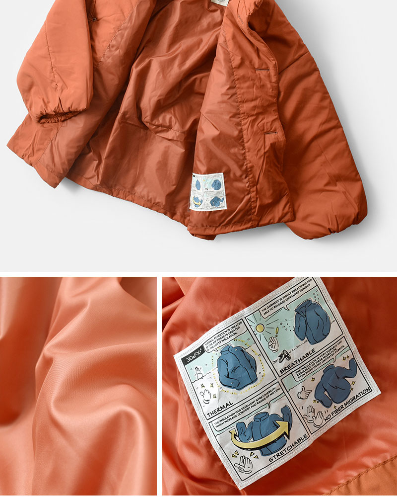 ORCIVAL(オーチバル・オーシバル)インサレーションスタンドカラーブルゾンor-a0580btt-25aw