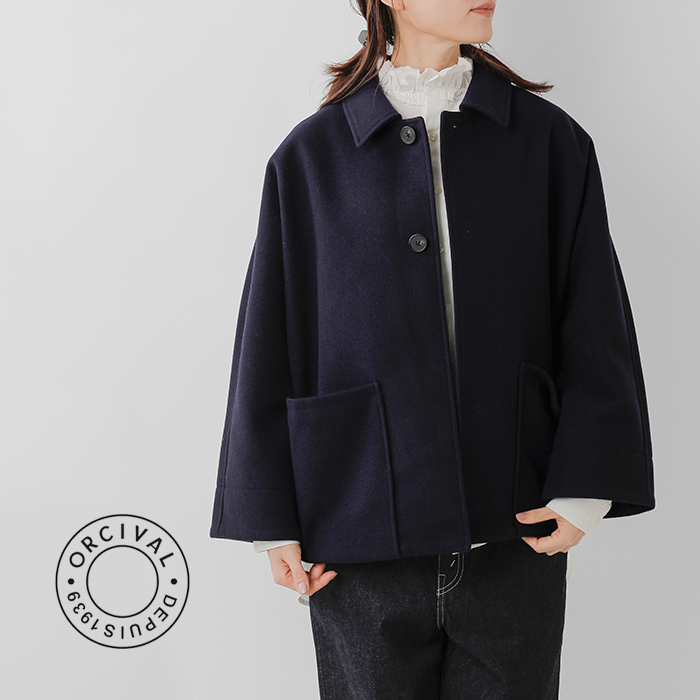 週末値下げORCIVALオーシバル　ジャケット ORCIVAL（オーシバル） オーチバル ブリティッシュツイード メルトン