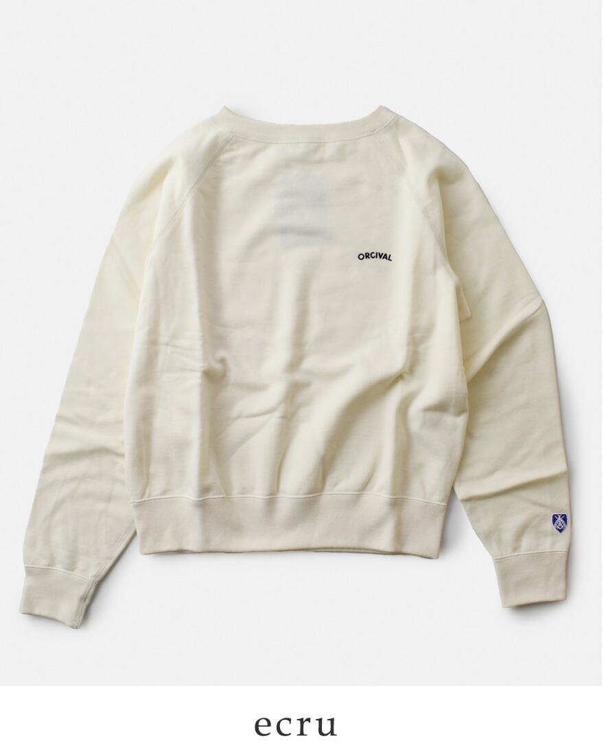 ORCIVAL（オーシバル） オーチバル ライトフレンチテリー ボートネック