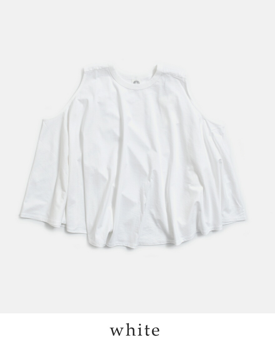 オーチバル ORCIVAL オーシバル コットン天竺 Aライン ノースリーブ カットソー or-c0533oej レディース 春夏海外出荷不可 2026ss新作の画像
