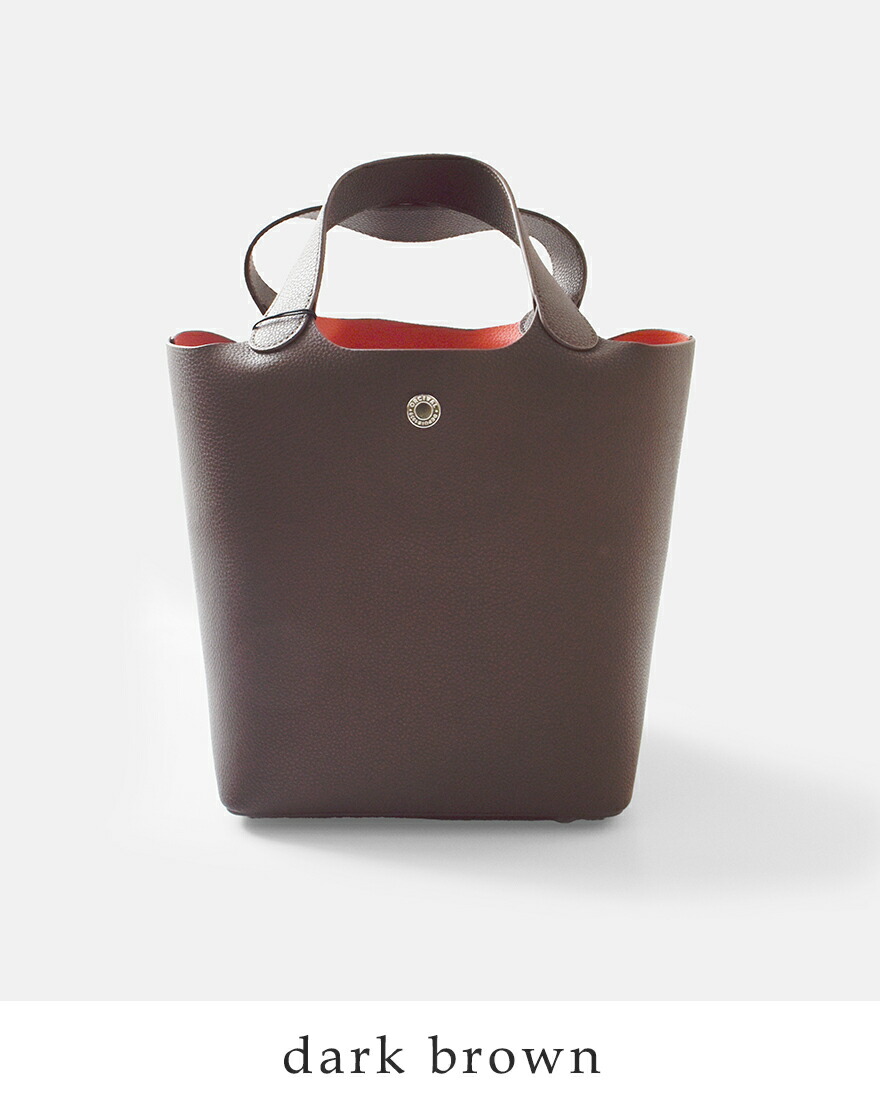 ORCIVAL（オーシバル） オーチバル ダブルフェイスレザー ハンドバッグ