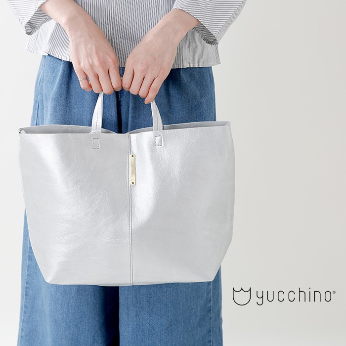 yucchino ユッキーノ OTONA eco-bag レザーショルダーバッグS