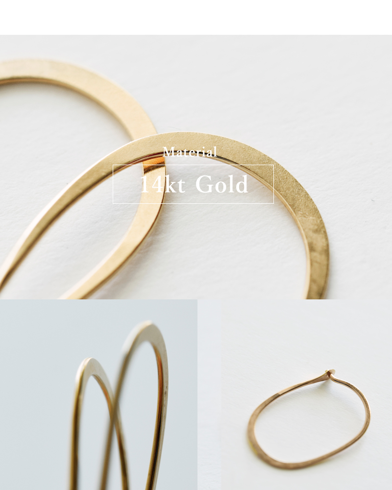 Melissa Joy Manning メリッサ ジョイ マニング 14kt オーバル