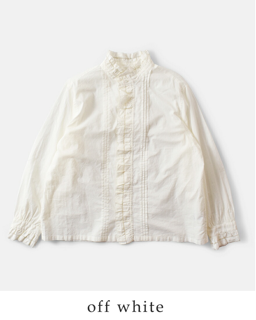 【50%OFF】ヌーベル ドゥ パラディ NOUVELLES DU PARADIS コーマコットン はしご 刺繍 フリル ブラウス pb24415 レディース Nouvelles du paradis 【50%OFF】ヌーベル ドゥ パラディ