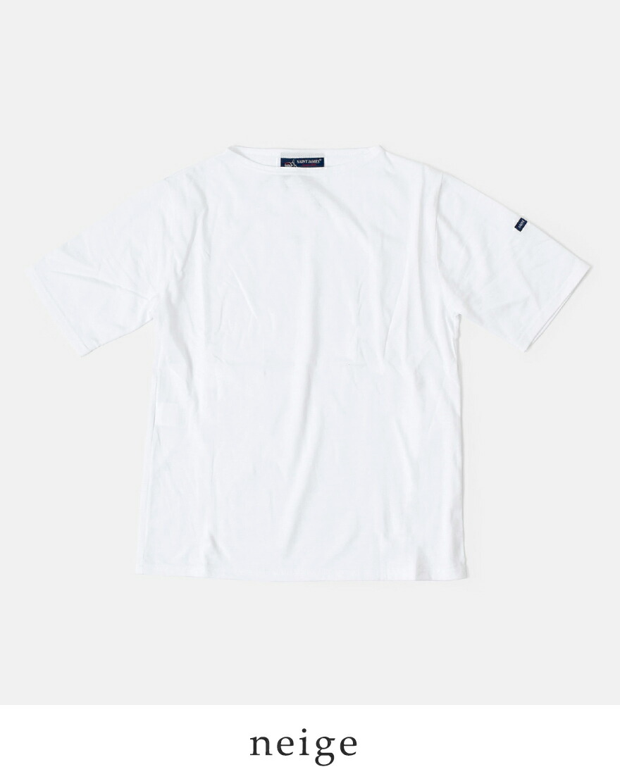 セントジェームス SAINT JAMES コットン ボートネック Tシャツ piriac 春夏 レディース 2026ss新作の画像