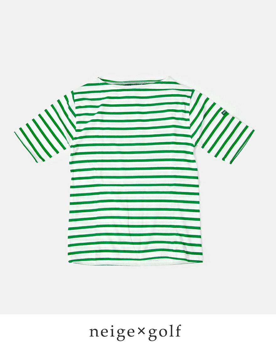 セントジェームス SAINT JAMES コットン ボートネック Tシャツ piriac 春夏 レディース 2026ss新作の画像