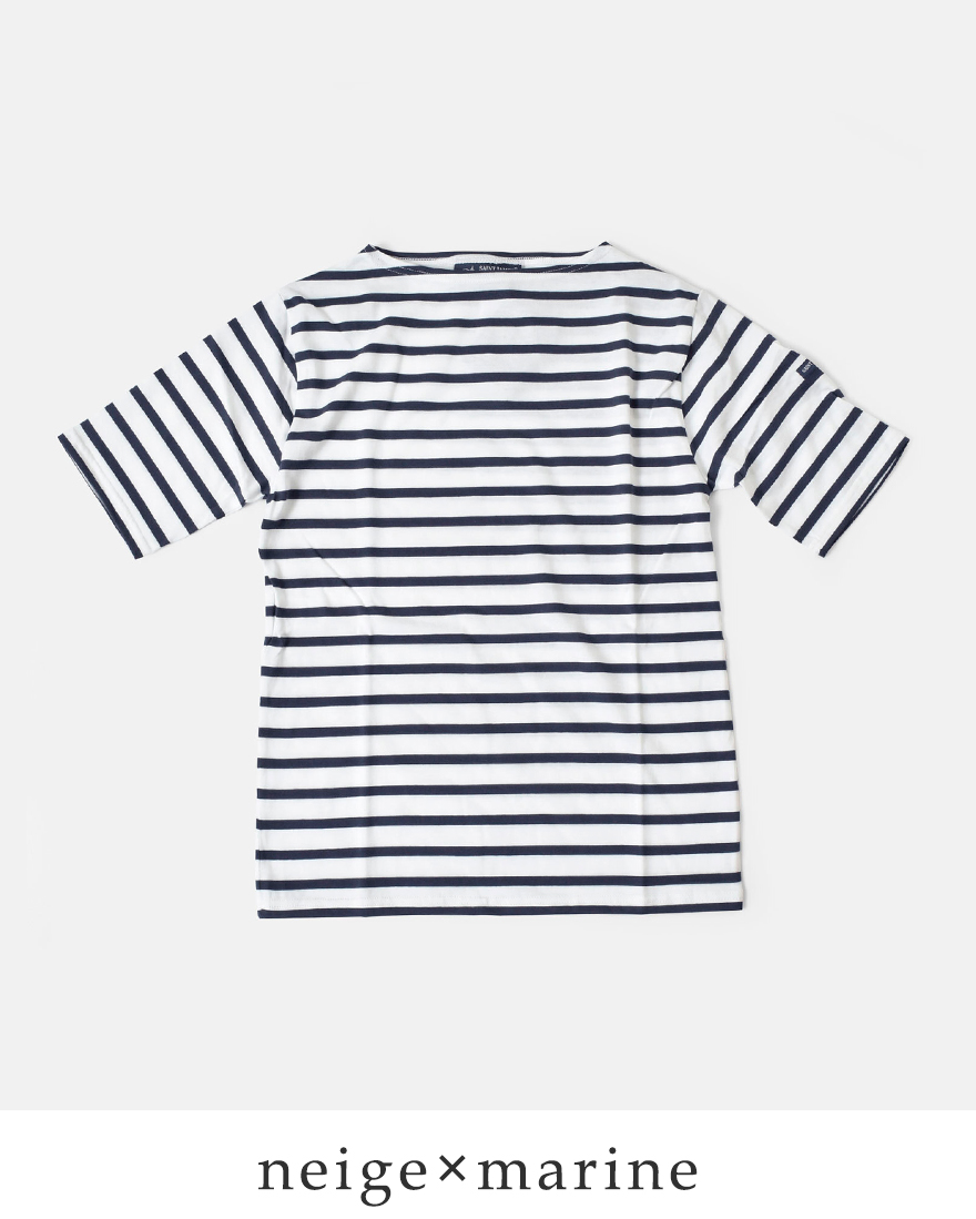 セントジェームス SAINT JAMES コットン ボートネック Tシャツ piriac 春夏 レディース 2026ss新作の画像