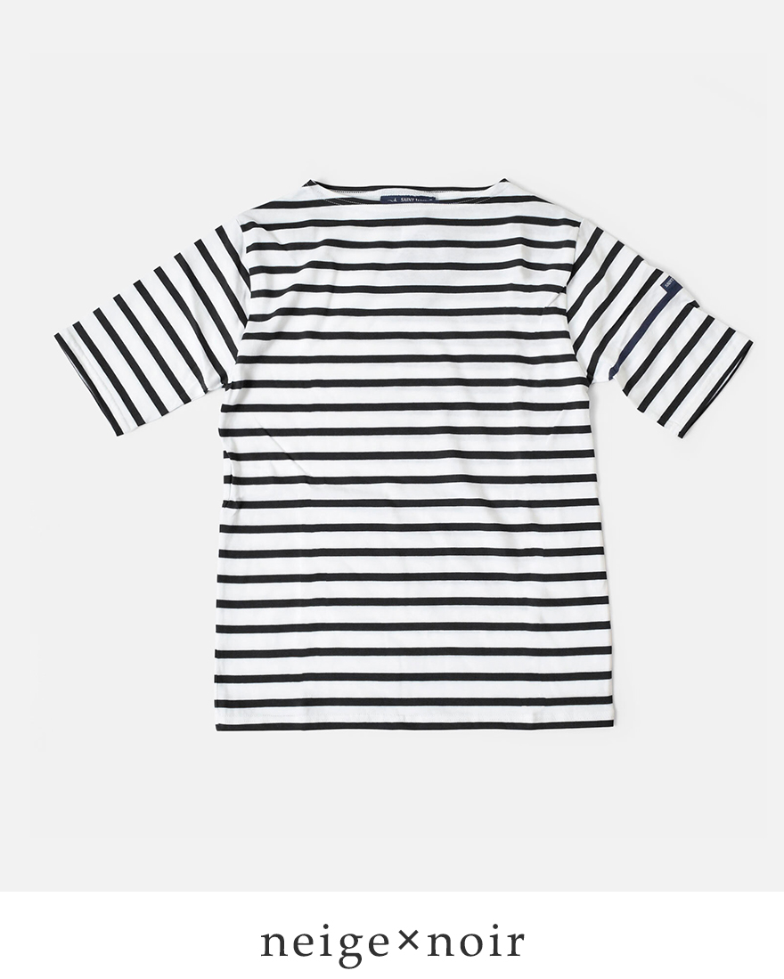 セントジェームス SAINT JAMES コットン ボートネック Tシャツ piriac 春夏 レディース 2026ss新作の画像