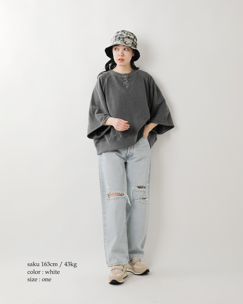 PENNEYS(ペニーズ)コットンマドラスチェック/ツイル2wayパッチワークバケットハットpn25s010