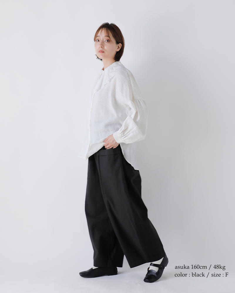 MAGALI マガリ コットンリネン アンティークキャンバス フラップ