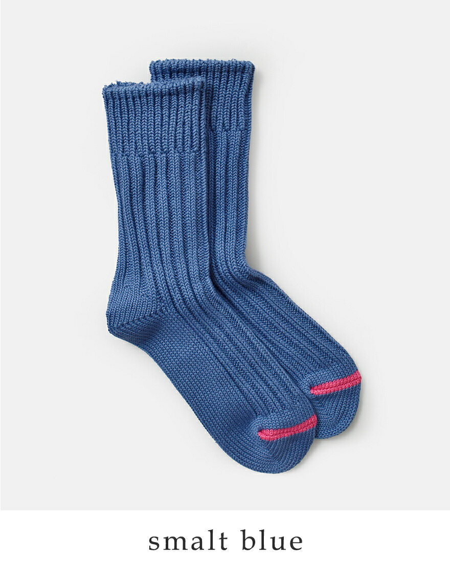 ROTOTO（ロトト） オーガニックコットン チャンキー リブ クルー