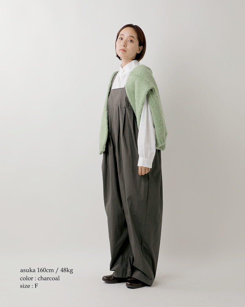 DIARIES(ダイアリーズ)馬布コットンタックサロペットパンツr62515