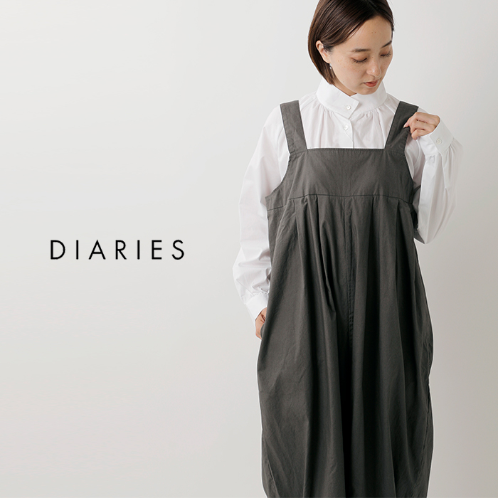 DIARIES(ダイアリーズ)馬布コットンタックサロペットパンツr62515