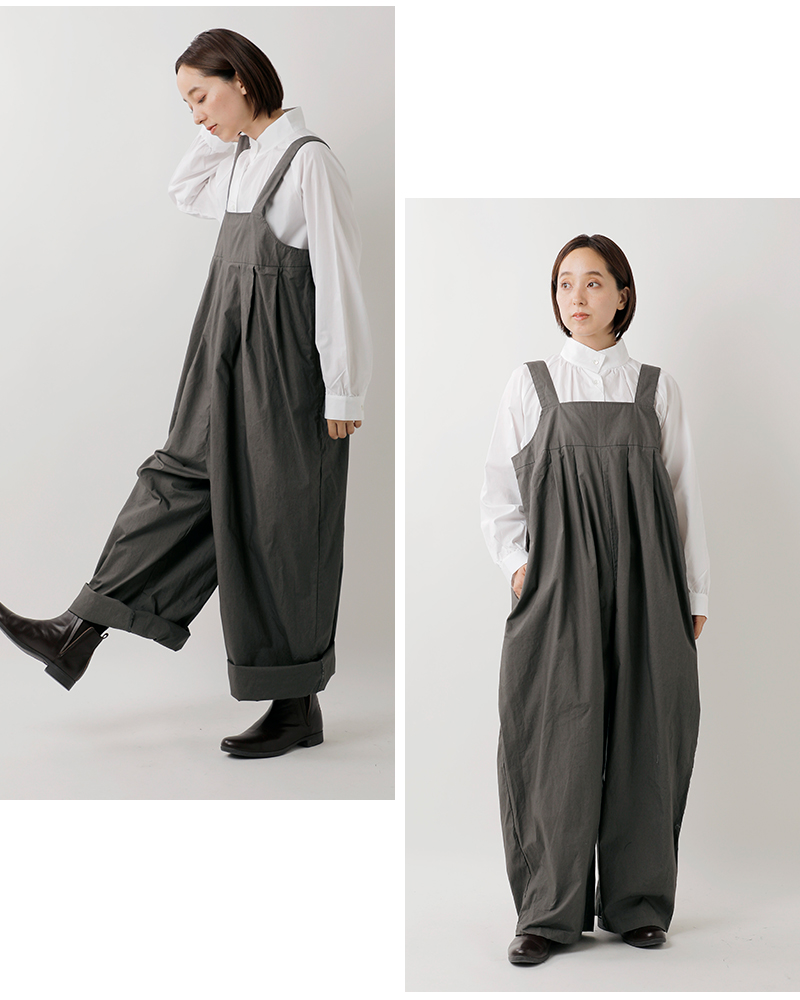 DIARIES(ダイアリーズ)馬布コットンタックサロペットパンツr62515