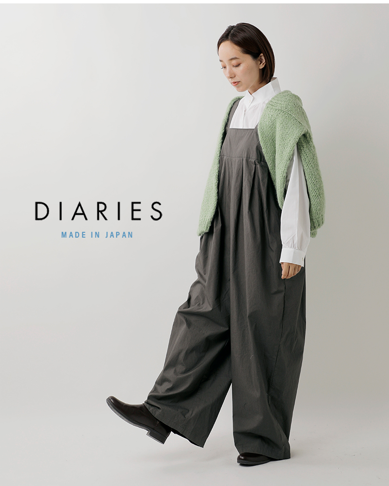 DIARIES(ダイアリーズ)馬布コットンタックサロペットパンツr62515