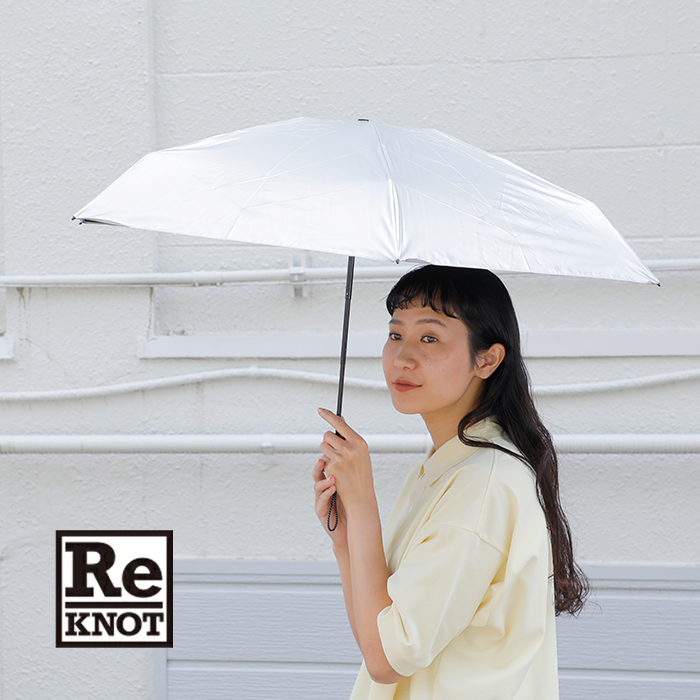 ReKNOT（リノット） 晴雨兼用 コンパクト 折りたたみ傘 U L SUNBLOCK