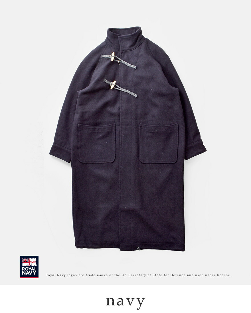 5W ゴワット ロングガウン メルトン ネイビー 5W ゴワット ロングガウン メルトン ネイビー