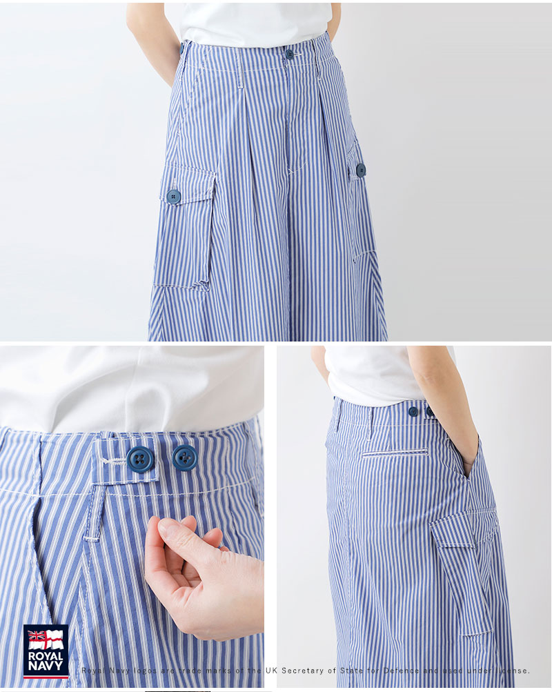 ROYAL NAVY 【40%OFF】ロイヤルネイビー ストライプ SAS