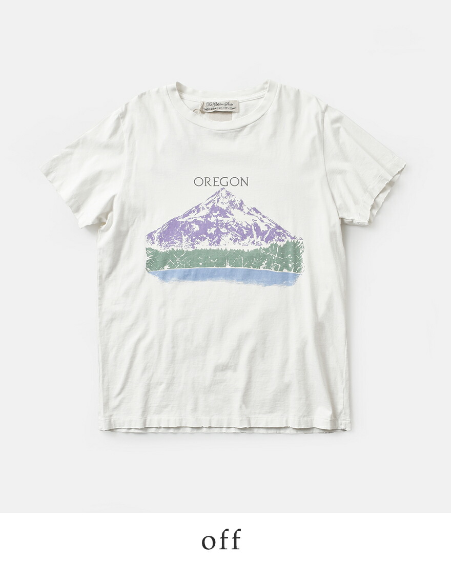 REMI RELIEF（レミ レリーフ） SP加工 プリント Tシャツ OREGON