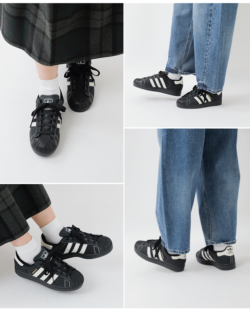 adidas Originals(アディダス オリジナルス)スーパースター2Wレザーアッパーローカットスニーカー“SUPERSTARIIW”superstar2-w-same1