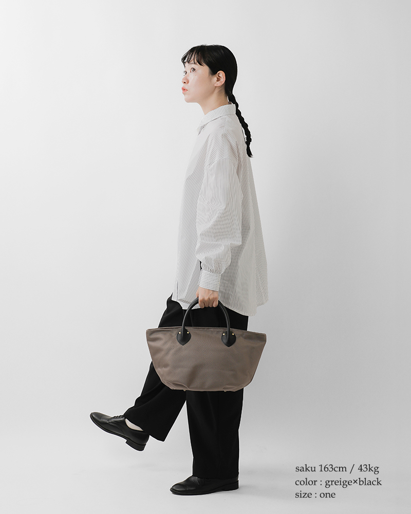 MARINE DAY(マリンデイ)66ナイロン×カウレザーハンドバッグ“SDAISY”s-daisy