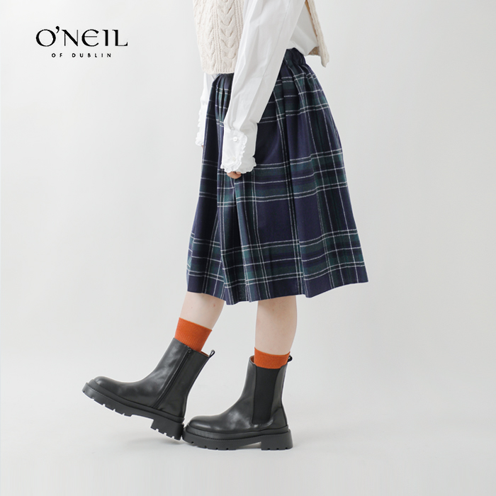 O´NEIL OF DUBLIN オニール ツイードプリースカート 公式ファッション
