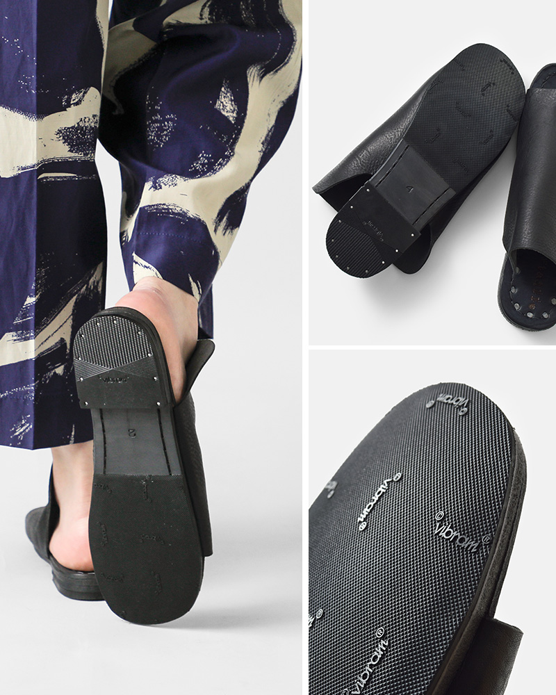 ポルタユ Portaille レザー アッパー トング サンダル Sab thong