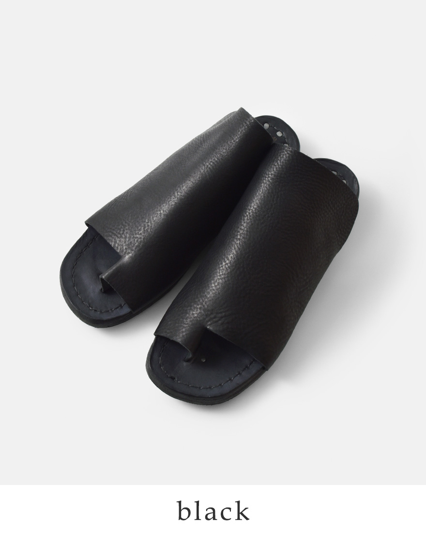 Portaille Thong sandals ポルタユ サンダル ポルタユ Portaille レザー アッパー トング サンダル Sab thong