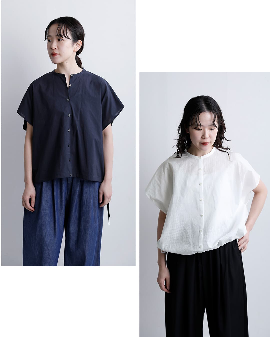 購入できません　2021SSコットンシルクドルマンスリーブ fruits of life コットンシルクドルマンスリーブ/濃藍色(ネイビー