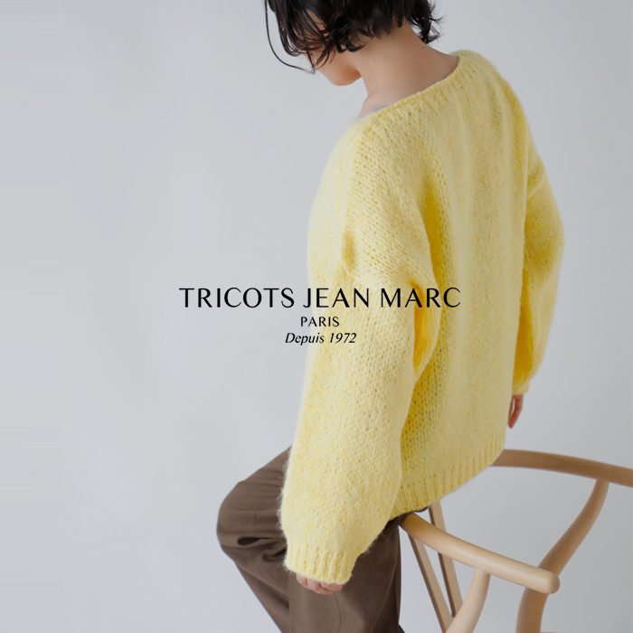 ☆】【20%OFF】TRICOTS JEAN MARC トリコジャンマルク ボートネック