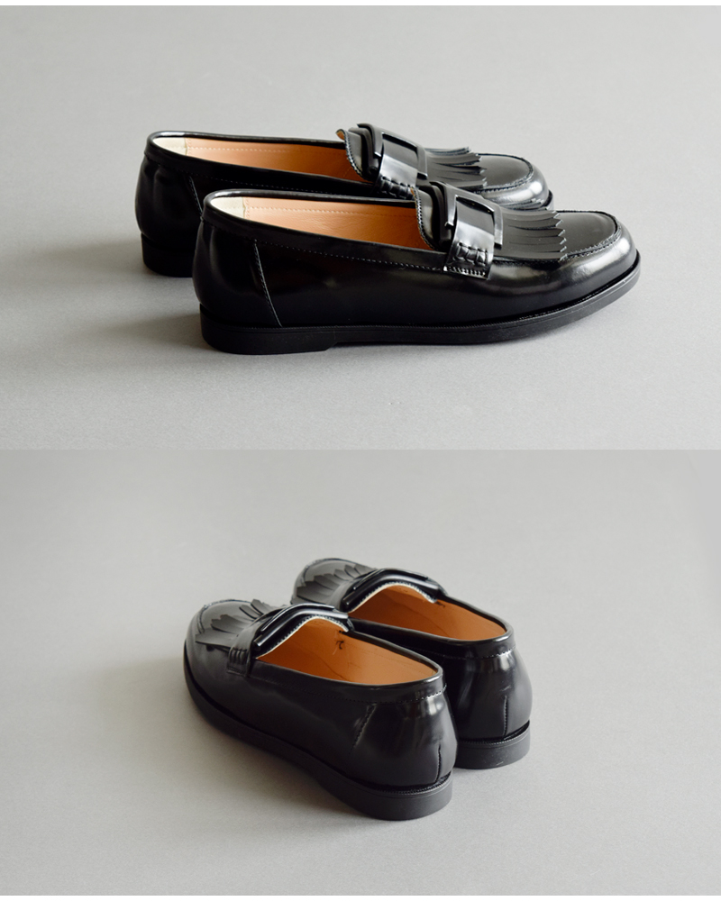 SHADDY(シャディ)レザーキルトタッセルローファーsh011