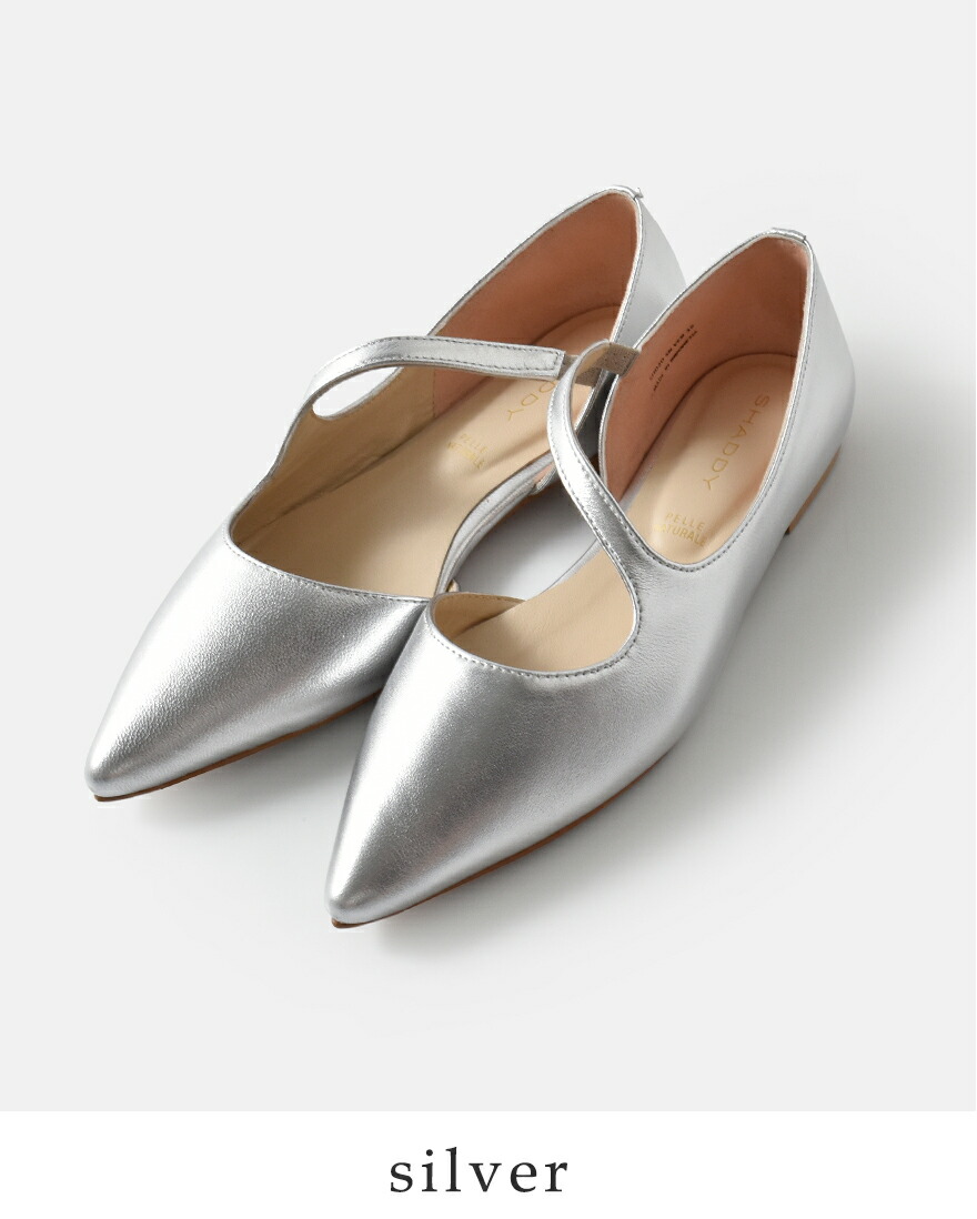 セール【40%OFF】SHADDY シャディ レザー ストラップ フラット