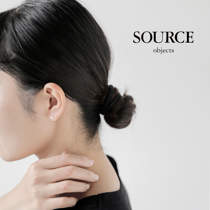 SOURCE ソウス スモール ベビーパール ポスト ピアス Small Baby Pearl