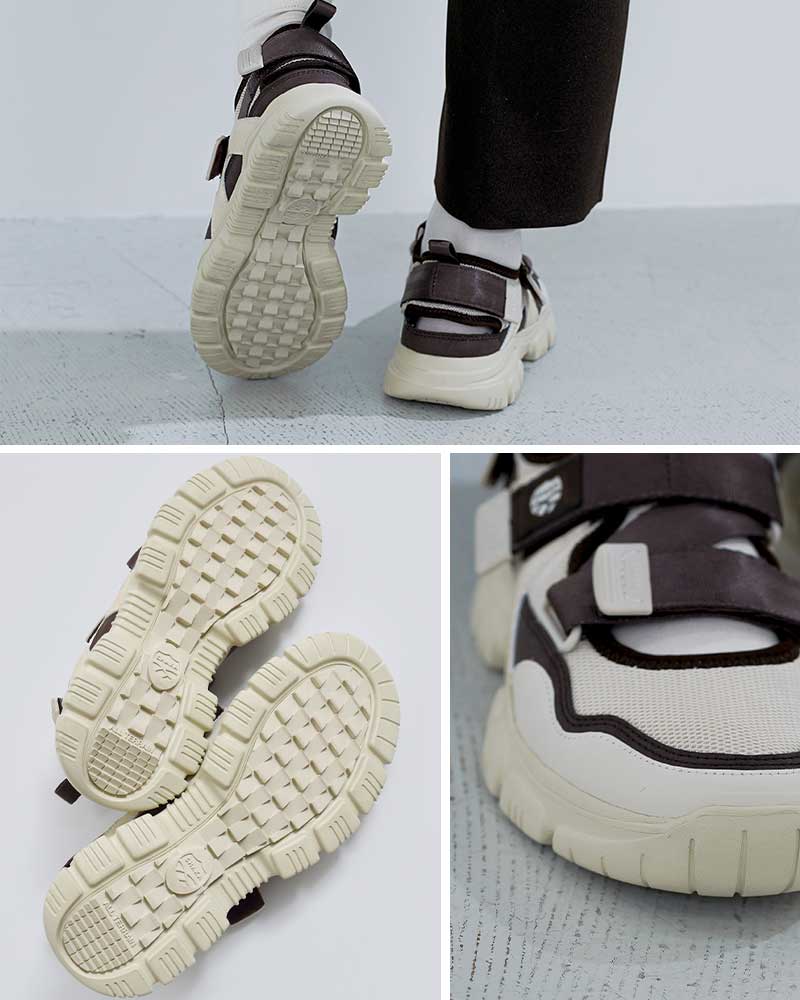 SHAKA(シャカ)メッシュアッパーベルクロスニーカーサンダルOTTERTRAILATsk-217