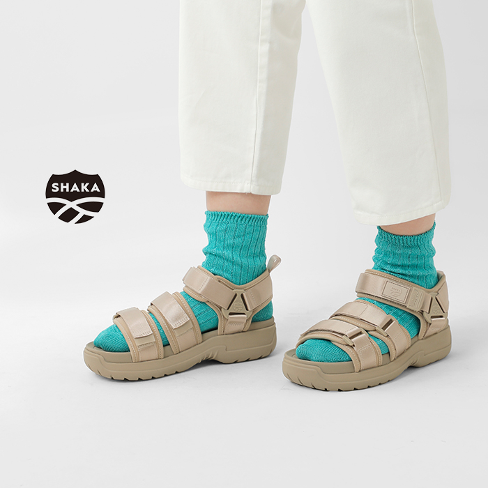 SHAKA（シャカ） ネオバンジー ベルクロ ストラップ サンダル NEO