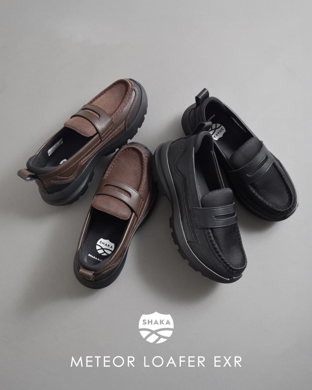 SHAKA(シャカ)メテオ ランニングローファー METEOR LOAFER EXR sk-370
