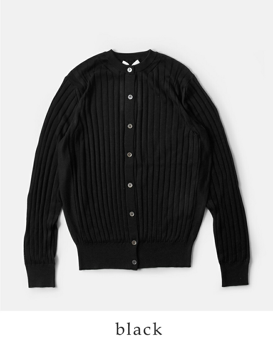 SLOANE 【クーポン対象】スローン 18G ワイドリブ シルク クルー