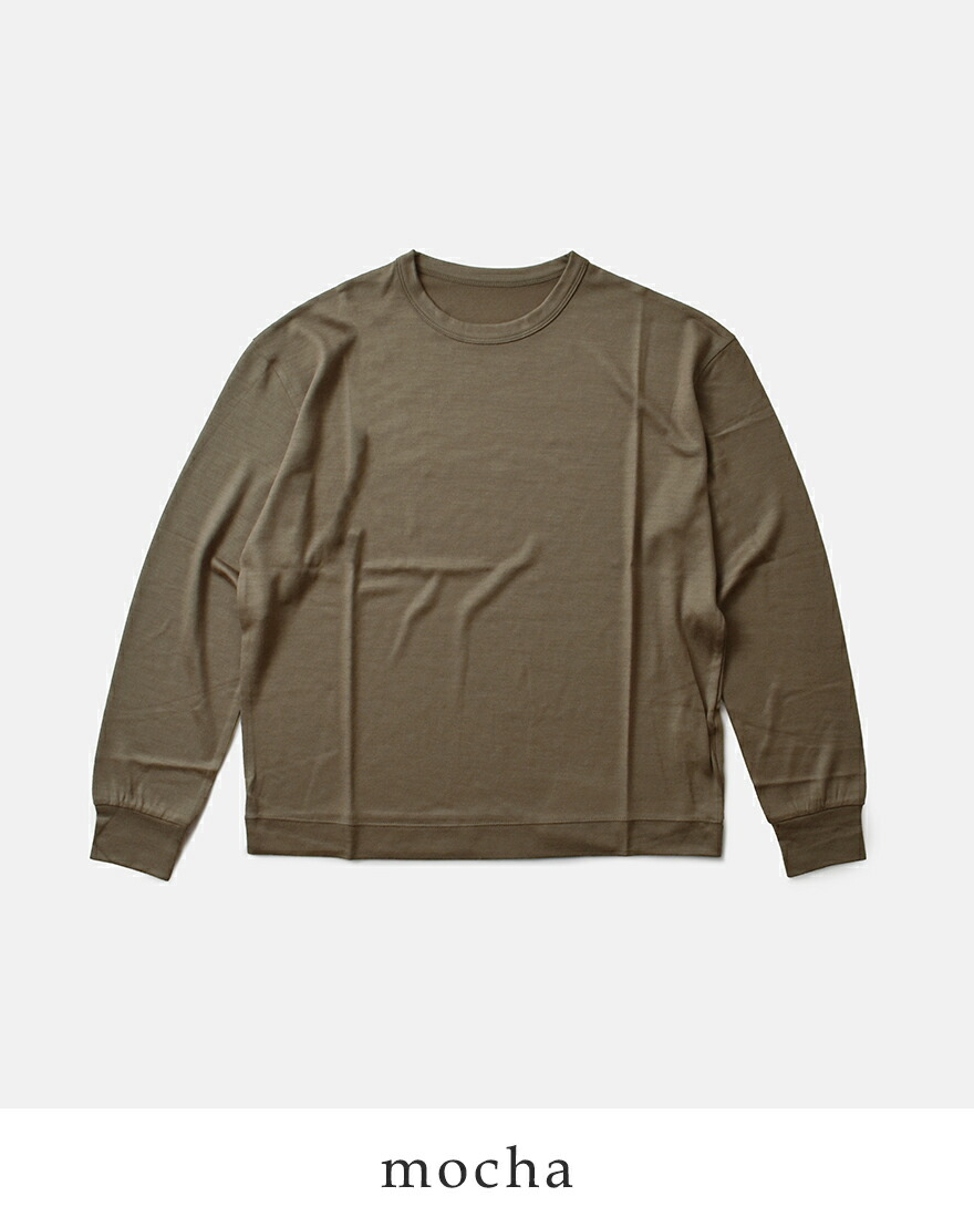 SLOANE（スローン） セール【40%OFF】スローン ウール天竺 長袖 ニット