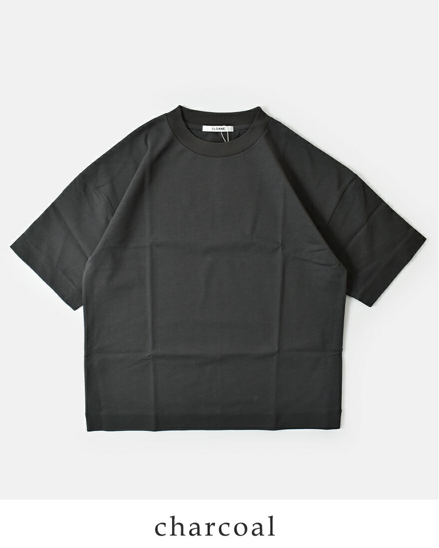 SLOANE（スローン） ヘビーコットン ドロップショルダー Tシャツ sl9s