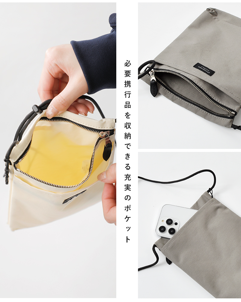 STANDARD SUPPLY(スタンダードサプライ)スリングパースLサイズ“SIMPLICITY”sling-purse-l