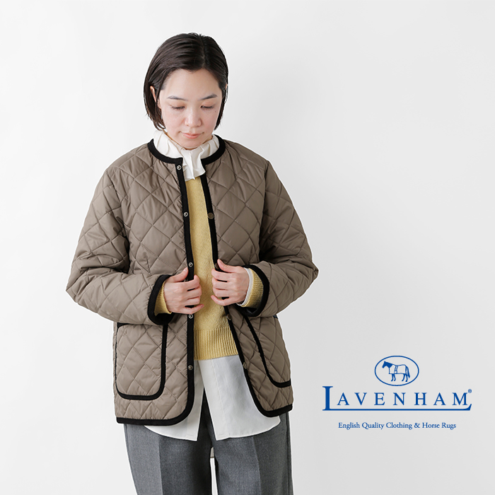 LAVENHAM LAVENSTER CREW NECK JACKETウィメンズ - ジャケット・アウター