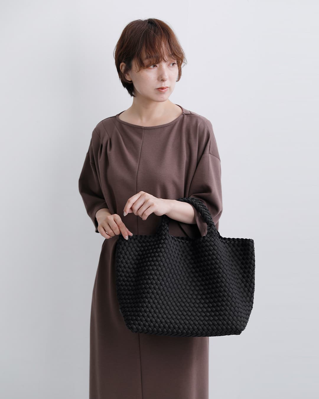ナゲディ NAGHEDI メッシュ ミディアム トートバッグ St. Barths