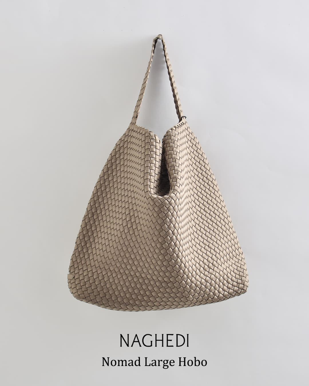 NAGHEDI(ナゲディ)メッシュ ラージ トートバッグ Nomad Large Hobo sn04024ld